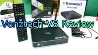 Venztech V8 Android TVBox Review  Amlogic S812  2K 4K Android TV Box  4K [upl. by Fry68]