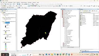 Delineation of WatershedBasinSub basin Area by using DEM in ArcGIS [upl. by Nohsauq801]