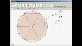 Finding Pi by Archimedes Method [upl. by Idola]