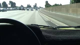 Driving on 405 Fwy 1979 Toyota Pick up [upl. by Rattan880]