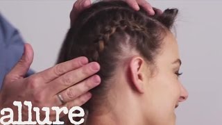 Braided Undercut  Beauty 101  Allure [upl. by Almallah]