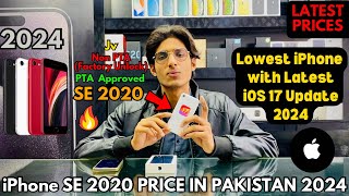 iPhone SE 2020 Price in Pakistan 2024  Jv Non PTA Factory Unlocked PTA Approved  Price Series [upl. by Damon509]