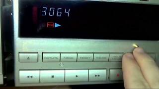 Pioneer CTS 610 Tape Deck 1992 Video 2 [upl. by Nyrroc]