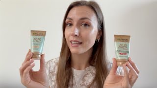 Comparing the Garnier BB Cream Anti age vs Classic [upl. by Ijuy229]