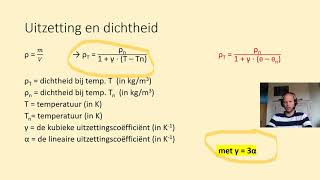 Dichtheid en temperatuursverandering  warmte inclusief voorbeeldopgave [upl. by Lrat967]