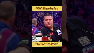 PDC Darts World Matchplay Stars quotThen amp Now sports darts thenandnow shorts [upl. by Notsuj]