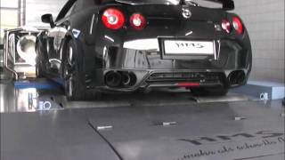 Nissan GTR Tuning auf Prüfstand mit HMS Klappenabgasanlage GH Motorsport [upl. by Edsel751]