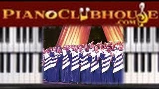 ♫ How to play quotNEAR THE CROSSquot Mississippi Mass Choir gospel piano tutorial ♫ [upl. by Narmis187]