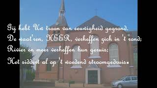 Samenzang Psalm 93 vers 1234 Dorpskerk Oldebroek [upl. by Hammock]