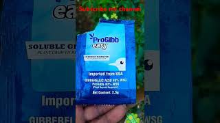 Progibb easy  Gibberellic acid  short shortsagriculture kisan farminglife agriculturelife [upl. by Ardni272]