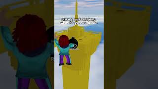 Tricks in Roblox Doomspire Brickbattle capcut roblox [upl. by Aeslek]