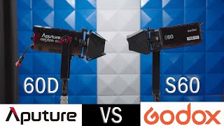 Aputure 60D vs Godox S60 [upl. by Dyane213]