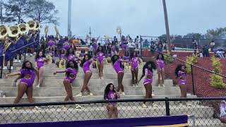 Miles College PMM Band ft Golden Stars vs TU 2024 5th Quarter [upl. by Yortal]