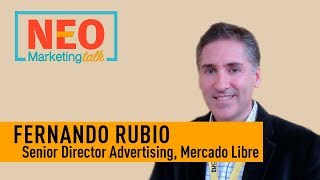 Fernando Rubio de Mercado libre en NEO Marketing Talk [upl. by Odlanier]