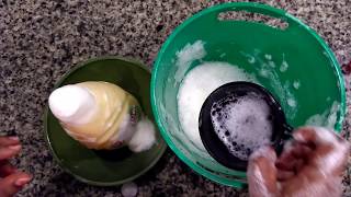 HOW TO MAKE DISHWASHING LIQUID SOAP WITH JUST 4 INGREDIENTS FROM YOUR KITCHEN  SUPER EASY TO MAKE [upl. by Arhoz]