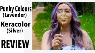 Dying My Hair Lavender  Punky ColoursKeracolor Review [upl. by Ahsimet801]