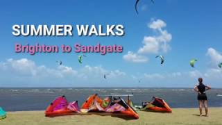 Summer Walks Brighton to Sandgate Brisbane [upl. by Bethel101]