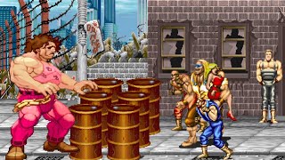 FINAL FIGHT ALL BOSS HACK EDITION SNES SOUND ANDORE Full Playthrough [upl. by Mireielle]