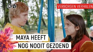 MAYA WIL NIET MET DE VRIEND VAN HAAR BESTIE ZOENEN  Verborgen Verhalen  NPO Zapp [upl. by Aicekal]