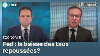 Maintien de son taux directeur  la Fed atelle changé de ton  Zone économie [upl. by Norwood]