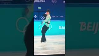 Hardest Skating Jump Attempt in Olympics History  Japan’s Hanyu Yuzuru [upl. by Ahsyle]