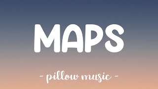 Maps  Maroon 5 Lyrics 🎵 [upl. by Eirruc]