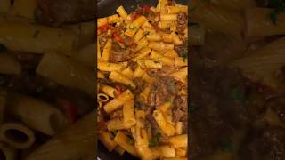 Oxtail Rigatoni Rasta Pasta made by Chef Anthony Thomas [upl. by Enytsuj]