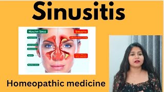 Sinusitis treatment  Sinusitis symptomscauses amp homeopathic medicine in hindi  Sinus infection [upl. by Adnolrehs426]