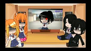 Yandere simulator Rap battle reacts Gachaclub meme 😁😁 [upl. by Iasi]