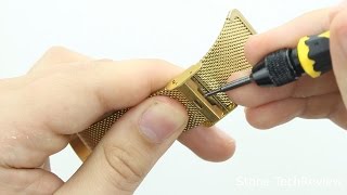 Tutorial How to Adjust a Mesh  Milanese Watch Band [upl. by Todd]