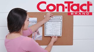 SelfAdhesive Cork Board by ConTact Brand [upl. by Aicirtel338]