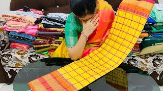 all single sarees discount offer sale in chirala wholesale sarees [upl. by Eelana]