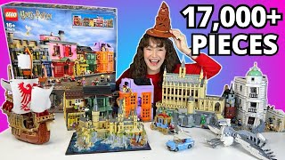 Building Harry Potter LEGO Sets for 50 Hours [upl. by Yasdnyl]