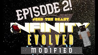 Redstone Flux Generator  Infinity Evolved Ep 2 [upl. by Cayla138]