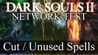 Dark Souls 2 Network Test ► BRAND NEW Cut  Unused Spells Never Before Seen [upl. by Halland]