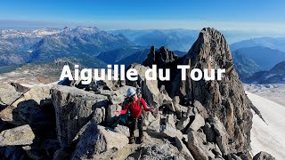 Aiguille du Tour 4K video [upl. by Stoddard489]