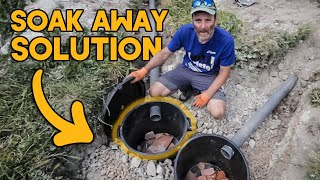 DIY rainwater soakaway for under €50 Will it work  Living in the Loire [upl. by Bonn]