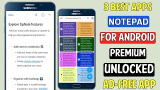 3 Best Free Notepad Apps For Android [upl. by Eirtemed152]