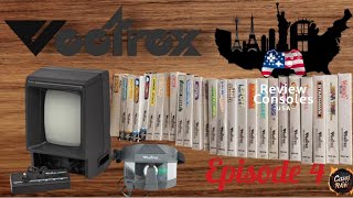 Vectrex  Review Console USA Episode 4 and Gameplay [upl. by Akirdna]