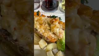 Famous Lobster Thermidor Singapore Airlines Business Class Book the cook [upl. by Rammus]