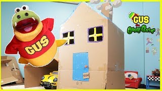 Box Fort Challenge Cardboard Wood Legos and MORE [upl. by Aime]