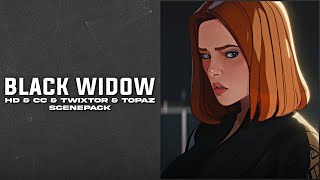 Black Widow  Twixtor Scenepack WHAT IF Season 2 Episode 5 [upl. by Borlase875]