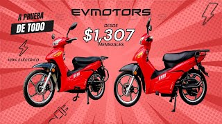 Nueva Motocicleta Eléctrica Tipo ScooterMotoneta Modelo Panther 2024 EVMotors Bajío [upl. by Steffie]