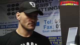 Stipe Miocic  UFC on Fuel TV 5 prefight interview [upl. by Ziul]