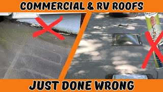 Maintenance amp Repairing Your RV Roofs amp Home Flat Roofs  NO MORE LEAKS [upl. by Lellih]