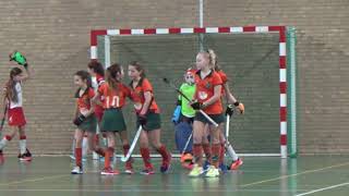 zaalhockey hele wedstrijd Warande Md1 Liberty Md1 2 1 [upl. by Wareing401]