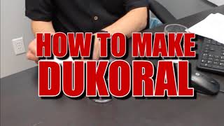 How to prepare Dukoral vaccine [upl. by Lias]