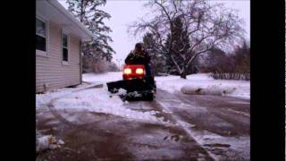 High Speed Snow Plowing [upl. by Lacim]