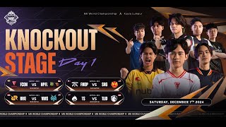 RESTREAM MLBB M6 World Championship  Knockout Stage Day 1 [upl. by Dasteel]