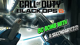 80 Bomb with a SECONDARY  bo6 blackops blackops6 mp [upl. by Cordova]